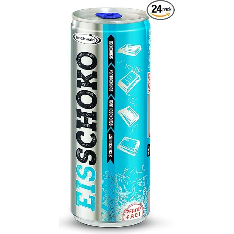 Hochwald Ice Chocolate | Chocolate | 24 Tins x 0.25 Litres