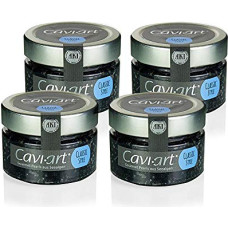 Cavi-Art Algae Caviar, Black, 4 x 100 g