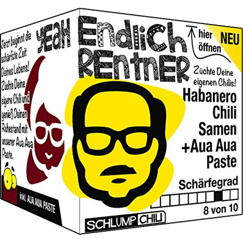 Schlump-Chili Endlich Rentner - the funny gift idea for (un) retirement for men and women, for retirement and retirement