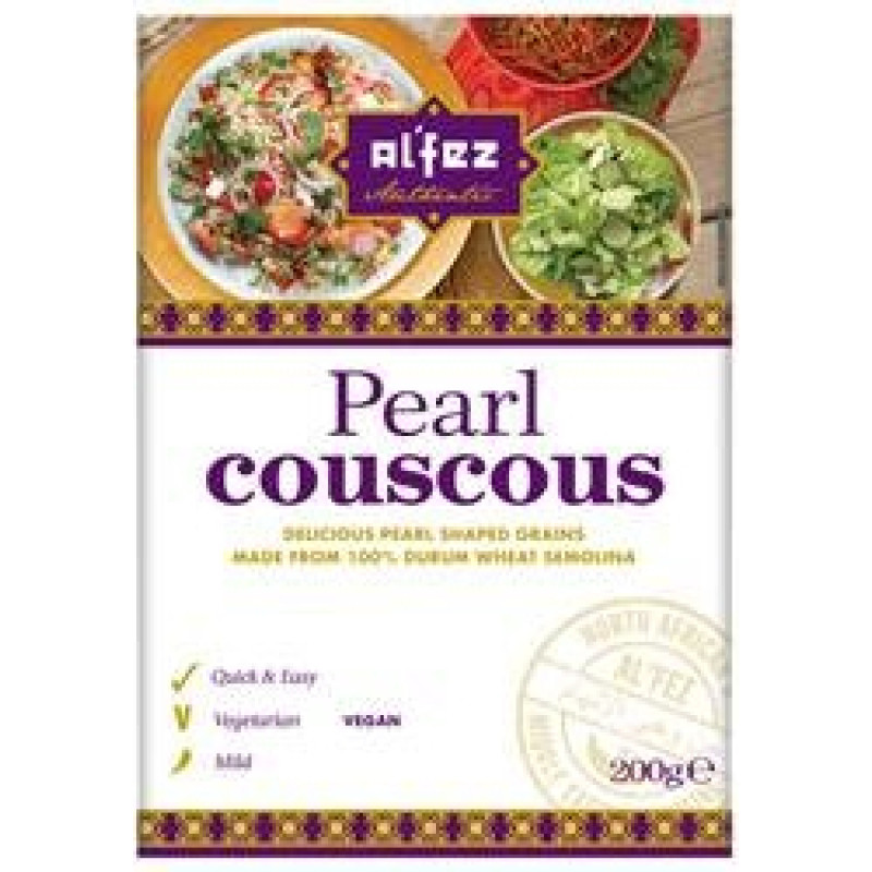 Alfez Pearl Couscous 200 g (6 Stück)