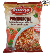 rumarkt Amino Pomidorowa Lenkiška greito paruošimo pomidorų sriuba 22 vnt. (22 x 61 g)