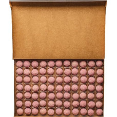 Palaidas šokoladas - kg pakuotė Vimbldono šampano triufelių, apvoliotų rausvame glazūruotame cukruje - šokolado triufelis, triufelis - aukštos kokybės šokoladas | Šokoladinės dovanos |