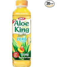 rumarkt OKF Aloe Vera King Drink Mango Sugar-Free Pack of 20 (20 x 500 ml)