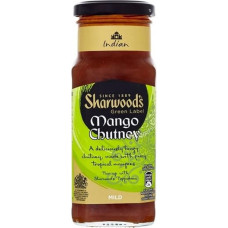 Sharwood der Green Label Mango Chutney (360g) - pakuotė su 2