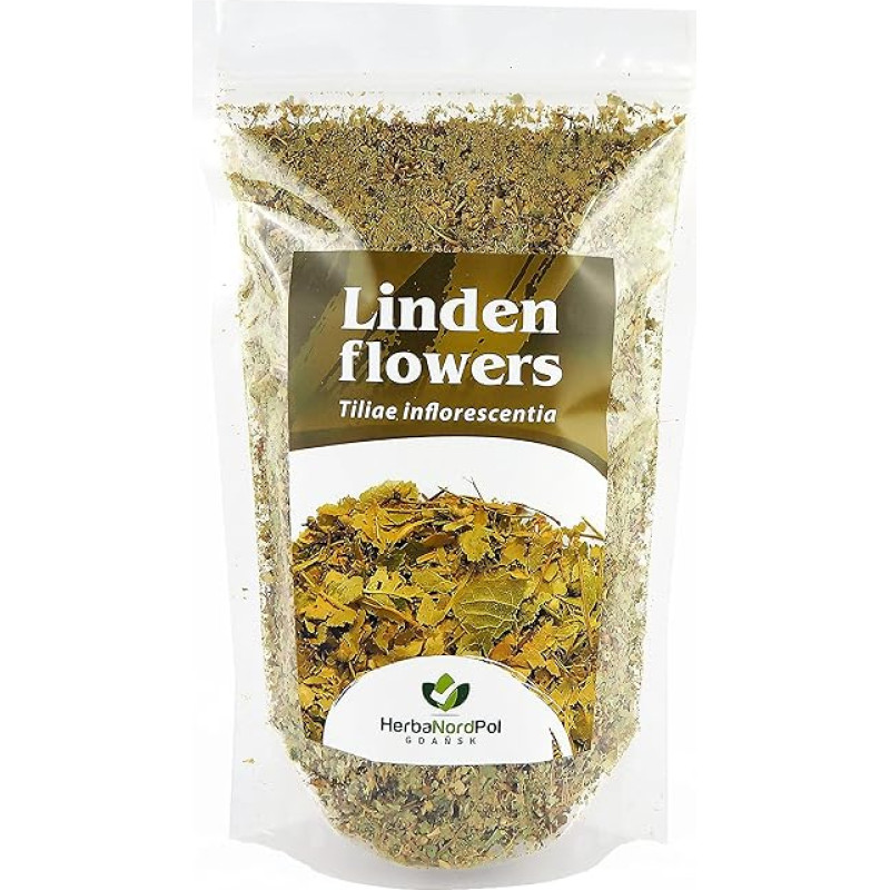 Lime Blossom Herbal Tea | Wild Collected Tilia Cordata | Rich in Flavonoids | Loose Tea | 500 g