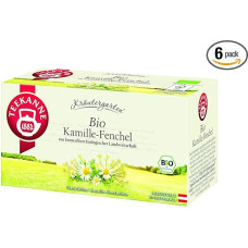 Teekanne ?Austria Herb Garden Organic Chamomile Fennel Pack of 6 x 32 g