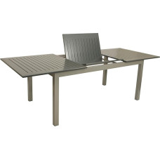 Degamo extending table Bajazzo 175/245 x 100 cm x 76 cm, aluminium grey.