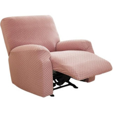 ZYHBBGXFC-XM Liege-Schonbezug, 4/6/8-teiliges Set, Stretch-Sofabezug, weicher, Dicker, waschbarer Möbelschutz for Wohnzimmer(Pink, 3 Seats)
