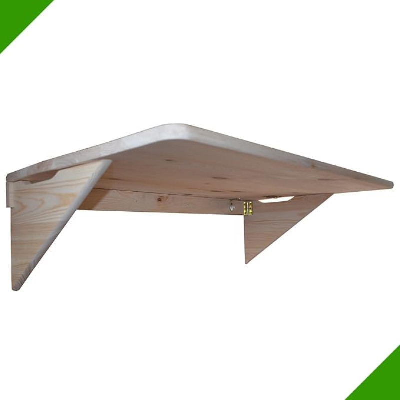 85 x 60 cm Valgomojo stalas Stalo stalas sulankstomas stalas Medinis virtuvės stalas Sulankstomas sieninis stalas Balkonas Neapdorotas balkono stalas Nešiojamojo kompiuterio stalas Vaikų baldai Medinis stalas Sieninis sulankstomas stalas