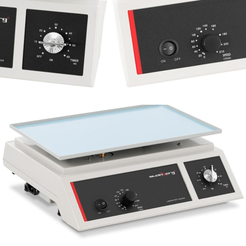 Steinberg Systems Laboratorinė orbitinė vibratoriaus platforma, mėgintuvėlių vibratorius 0 - 210 aps/min.