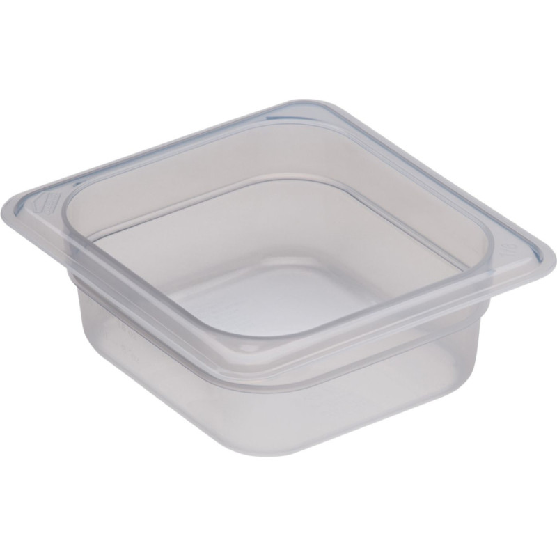 Cambro Maisto indelis GN 1/6 1 l 162x176x65 mm - skaidrus