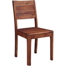 MASSIVMOEBEL24.DE Šešamo kėdė 45 x 47 x 90 cm Riešutmedžiu alyvuotas Bruklinas #06