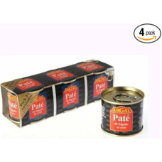Paté de Hígado de Cerdo, Fácil Apertura, 80g, Pack de 12 Latas