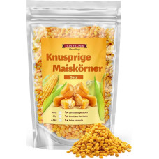 Feinwälder® 1 kg Roasted Corn Kernels Extra Crispy & 100% Natural - Roasted Corn Snack Salted for Parties or on the Go - Corn Snack, Corn Grains