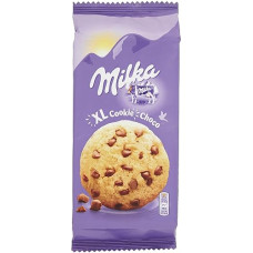 Milka XL Cookies Choco, Chocolate Biscuits, 184 g, Pack of 5 (5 x 184 g)