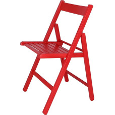 Aranaz mueblear 19014 Sulankstoma kėdė Wood Bas Red 43 x 46 x 79 cm