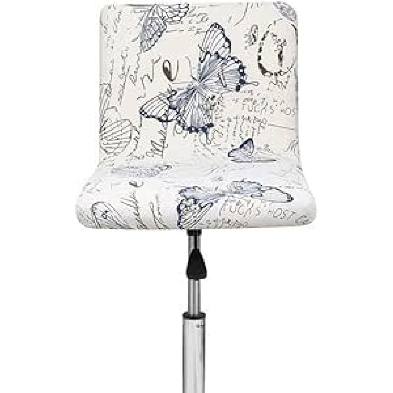 Baro kėdžių dangteliai, smėlio spalvos, 2/4/6 dalių, įtempiami nuimami valgomojo kėdžių dangteliai, baro kėdžių dangteliai, skalbiami kėdžių dangteliai valgomajam, virtuvei, kavinei, baro kėdžių dangteliai (spalva: #12, dydis: 6 vnt.)