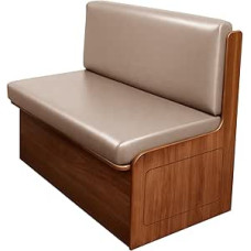 SearchI Faux Leather RV Dinette Cushion Covers Stretch Cushion Covers for Travel Trailer Couch RV Replacement Seat RV Chair Protector (1 atlošo dangtelis ir 1 suolo dangtelis)