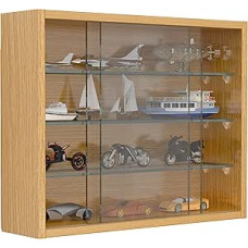 VCM Drivalo S Pakabinama stiklinė vitrina Išmatavimai H 40 x W 50 x D 12 cm Moderni ir erdvę taupanti stiklinė vitrina