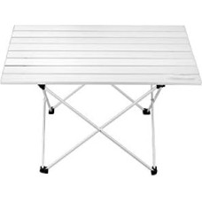 Ultralengvas nešiojamas aliuminio stovyklavimo stalas - vandeniui atsparus sulankstomas lauko stalas, skirtas žygiams, BBQ piknikams, stabiliems ir kelionių priedams