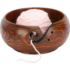 Rosewood Yarn Bowl 6.3