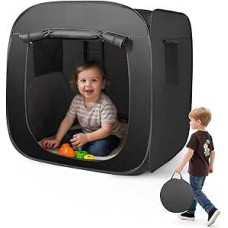 Pop-Up-Zelt, sensorisches Zelt, Verdunkelungszelt für Kinder, Pop-Up-Zelt, Indoor-Zelt, Kinderspielhaus, faltbares Spielzelt, Kinderzelte für Mädchen und Jungen zum Spielen und Entspannen