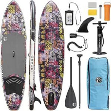 Pripučiama irklentė |SUP Board Stand Up Paddleboarding| 11′×32″×6″ storio|Visi priedai viduje