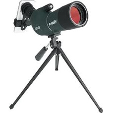 Svbony SV28Plus taikiklis su trikoju 15-45x50 mm, su telefono adapteriu, BAK4 A5 Wine Red FMC, IP65 atsparus vandeniui, apsaugotas nuo rūko, tolimojo matymo taikiklis šaudymui į taikinius, paukščių stebėjimui