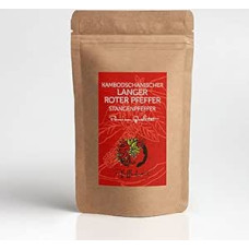 Cambodian Long Red Pepper 70 g in Aroma Protection Bag Very Sharp Pepper Stewing Dish