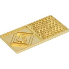 Pwshymi Ice Cube Stamp, Copper Ice Cube Impleter for Cocktails Whisky, Clear Ice Cubes Bartender Accessories, 100 x 50 x 5 mm 3.9 x 2.0 x 0.2 inches