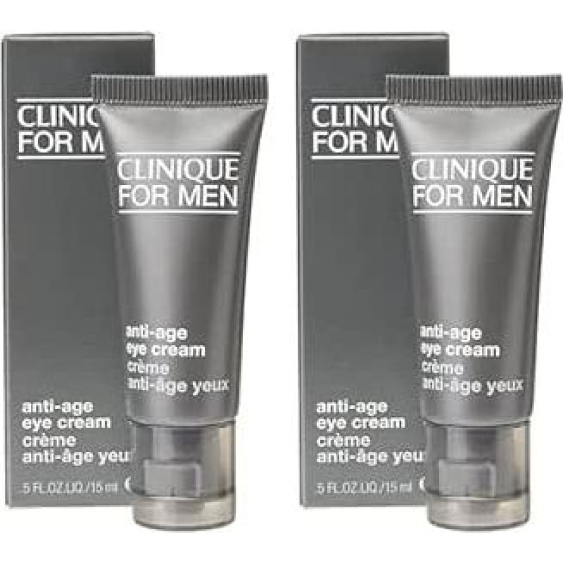 Clinique Men Age Defense Eyes be kvepalų 15ml (2 pakuotės)