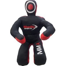 Shelly MMA Dummy Judo Grappling Dummy Boxsack Brazilian BJJ JIU Jitsu Sitzposition Dummy - Canvas - ungefüllt