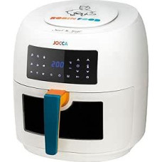 JOCCA - Karšto oro keptuvė 7L Karšto oro keptuvė be aliejaus Oro keptuvė Oro keptuvė Oro keptuvė (balta)