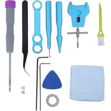 Profesionalus Angelrollen-Wartungsset, pilnas žemo profilio velenų ir trommeliatorių remonto rinkinys, įskaitant Schraubenschlüssel, Pinzette, Lagerreiniger