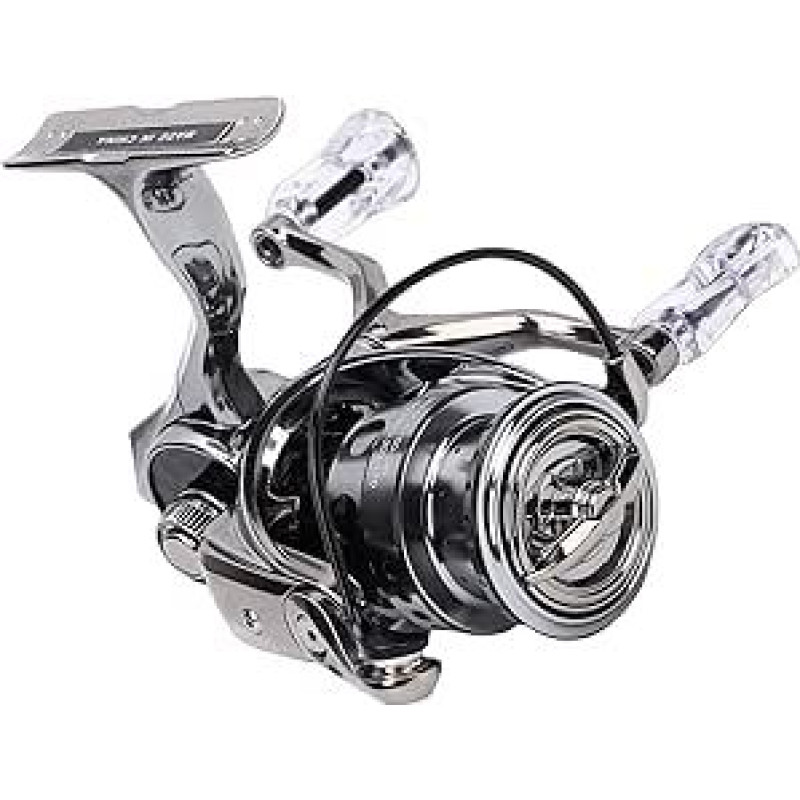 Fabater Baitcast-Angelrolle, Eloxierte Aluminiumlegierung, Schnurbecher, 4 Kg Bremse, 5,2:1 Übersetzungsverhältnis für Angler