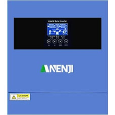 4200 W hibridinis inverteris 24 V DC/230 V AC Pure Sine Wave saulės inverteris 100 A MPPT + maitinimo šaltinis, maksimali PV įėjimo įtampa 500 V + 4 įkrovimo režimai 24 V ličio akumuliatoriams, karavanams ir namams, avariniam maitinimui