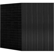 JA Solar 500W N-Typ Bifazial Glas-Glas Solarmodul visiškai juoda saulės baterija 22,6% Effizienz 36 vnt.