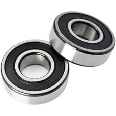 2 Stück 6204RS 6204Z 2RS ZZ 20x47x14 mm 6204RS 6204Z 2Z Rillenkugellager mit 20mm Innendurchmesser (6204ZZ Normal)