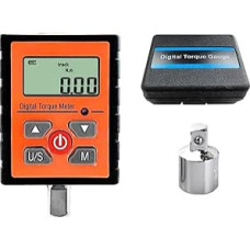 Skaitmeninis sukimo momento raktas 3-340 Nm Skaitmeninis sukimo momento matuoklis 1/2 colio 1/4 colio 3/8 colio adapterio matuoklis Dviračio automobilio KG sukimo momento veržliaraktis Matuoklis Testeris Uždegimo žvakė Profesionaliai kalibruotas (13.5-135