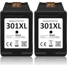 301XL Printer Cartridges Black, 301XL Replacement for HP 301 Printer Cartridges, Ink Cartridges 301 for Envy 5530 4500 5532 4504 4505 DeskJet 1000 1050 2540 3050 OfficeJet 2620 2622 4630 (2