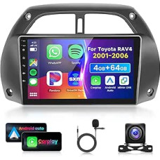 4G ir 64G 9 colių automobilinis radijo imtuvas 