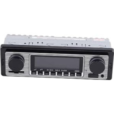 SX 5513 Wireless Remote Control, 4 Channel Car Receiver, MP3 Player, Multimedia Car Radio, FM Receiver, Car Radio Receiver with Time Display, Driving (5513)