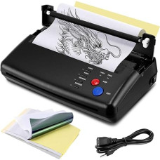 Tattoo Transfer Stencil Machine Copier Printer with 20 Free Tattoo Stencil Transfer Paper Tattoo Transfer Stencil Machine