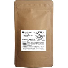 Kepimo salyklas 200 g - iš miežių, fermentų aktyvus - ne mažiau kaip 7 mėnesių MHD