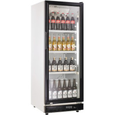 oranžinė . 230L gėrimų šaldytuvas (butelių šaldytuvas) su stiklinėmis užrakinamomis durimis Baltos/juodos spalvos laisvai pastatomas gėrimų šaldytuvas