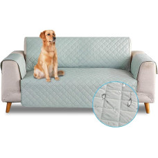 PETCUTE Sofos užvalkalas Sofos užvalkalas Neslystantis sofos apsauginis užvalkalas Neperšlampamas sofos užvalkalas Dygsniuotas sofos užvalkalas šunims augintiniams Žalias 2 vietų