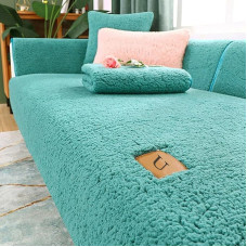 VEAI Samt Sofabezüge 1 2 3 4 Sitzer Sofabezug Couchbezug L forma Ecksofa Sofa/Couch überwurfdecke, Samt Couch Überwürfe Sofahusse Sofaüberwürfe rutschfest Sofa Abdeckung (Spalva : #14, Dydis : 70x180cm)
