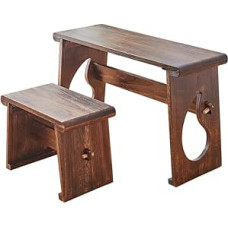 Kavos staliukas Sofos šoninis staliukas Guqin stalas Mediena Azijos stiliaus seni mediniai kambario baldai Rytų medinis stalas Japonijos arbatos paveikslas Rašymo kavos staliukas gyvenamajam kambariui