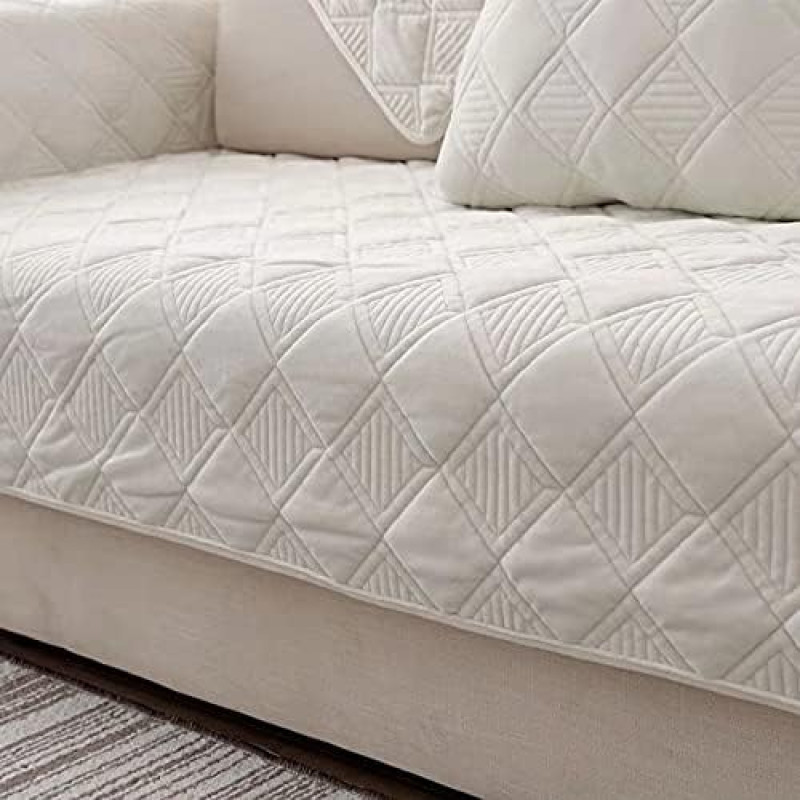 Sofos dangtis Sofos dangtis Sofos apsauga Kampinis sofos kampas L formos sofos dangtis Neslystantis grįžtamasis sofos metimas 3/2/4 vietų baldų sofos apsaugos dangtis (spalva: C, dydis: 110x210 cm1 vnt.)