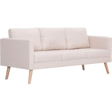 Kangmusi 3 dalių sofa Stoff Cremeweiß,281352